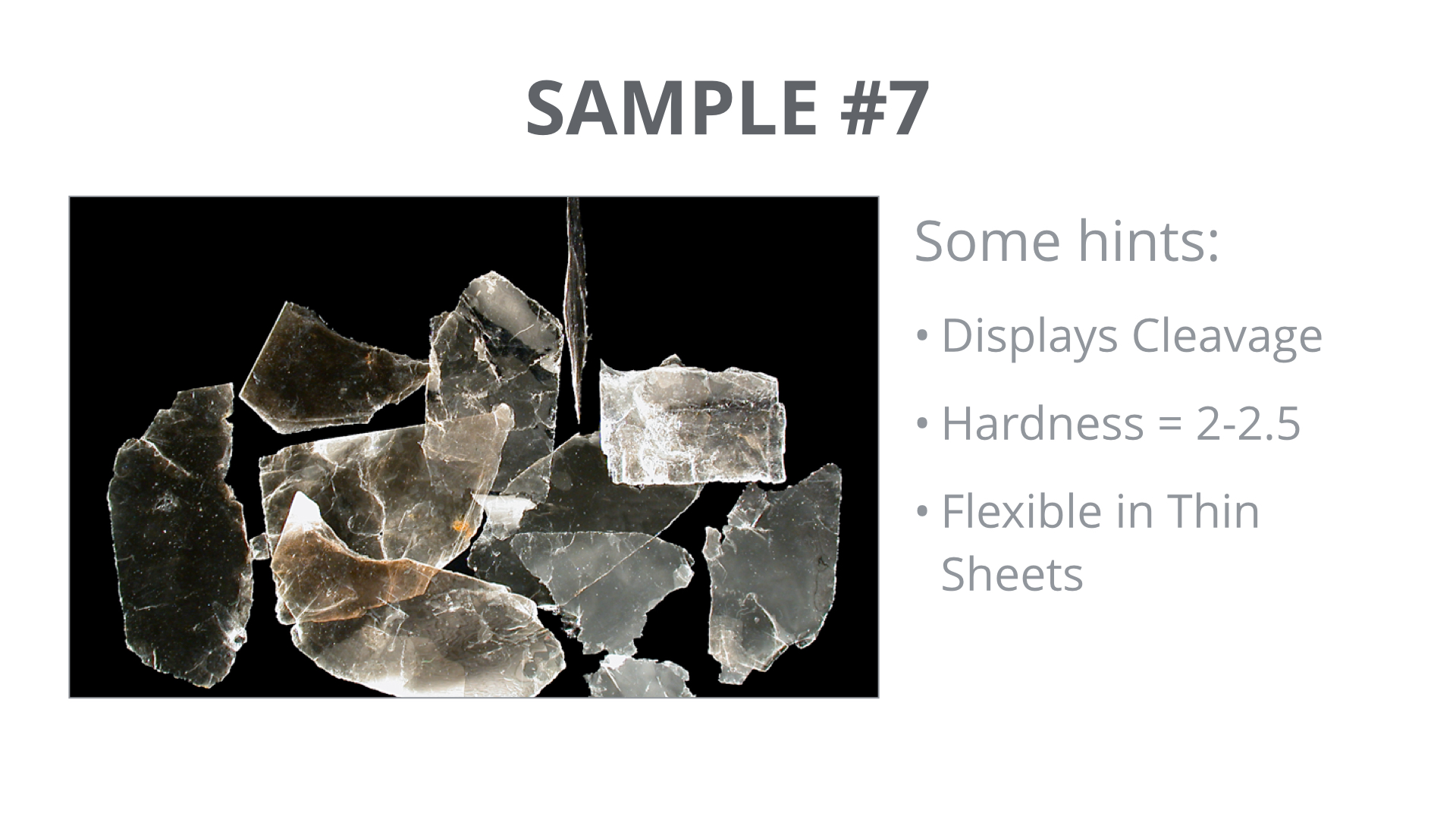 Regents Earth Science at Hommocks Middle School: Minerals